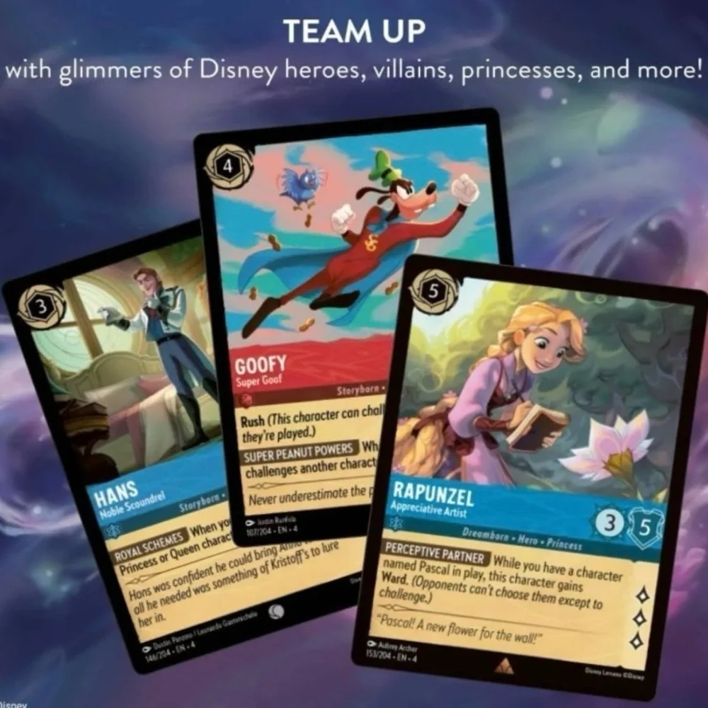 NWT-RAVENSBURGER-DISNEY-LORCANA-TRADING CARD GAME